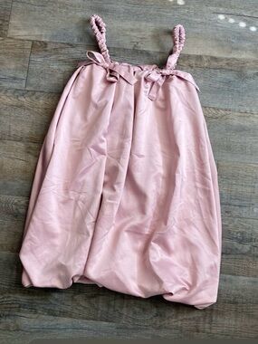 Nothing Fits But Pink Babydoll Bubble Dress